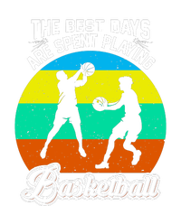 The Best Days Spent Playing Basketball For Basketball Team Sport Bball T-Shirt