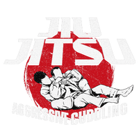 Aggressive Cuddling Funny Jiu Jitsu BJJ Fighter T-Shirt