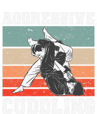 Jiu Jitsu Aggressive Cuddling Vintage BJJ MMA Toddler Hoodie