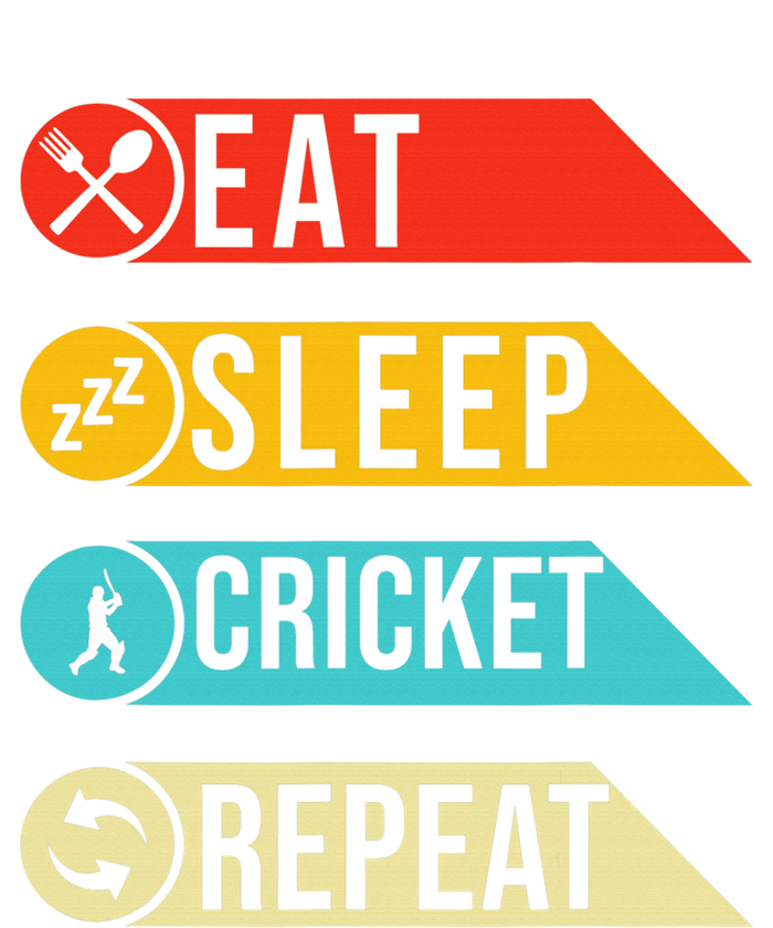 Eat Sleep Cricket Repeat Cricketers Bowlers Sports Vintage Toddler T-Shirt