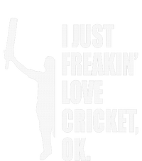 I Just Freakin Love Cricket Funny Gift Kids Hoodie