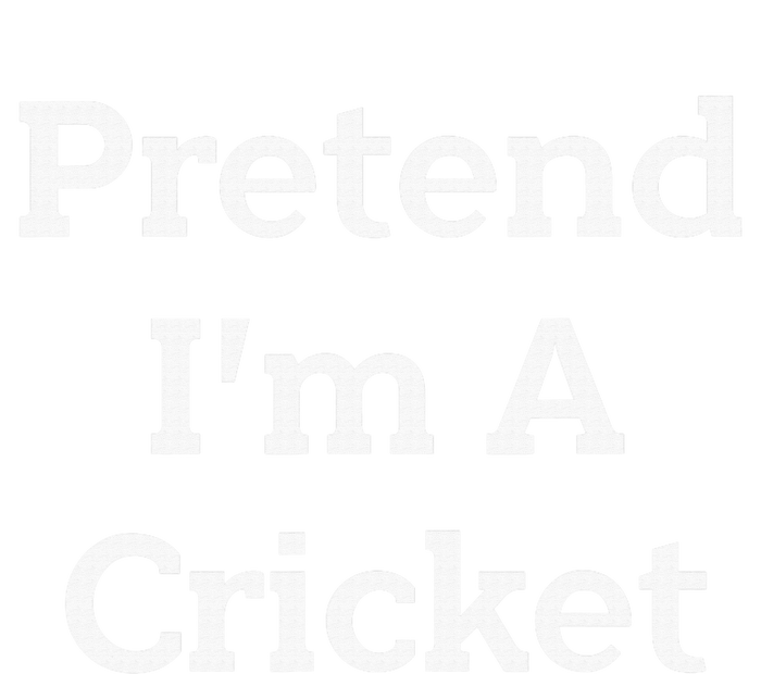 Pretend I'm A Cricket Costume Funny Lazy Halloween Party Women's V-Neck T-Shirt