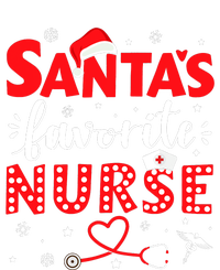 Santa Favorite Nurse For Christmas In Hospital Xmas T-Shirt