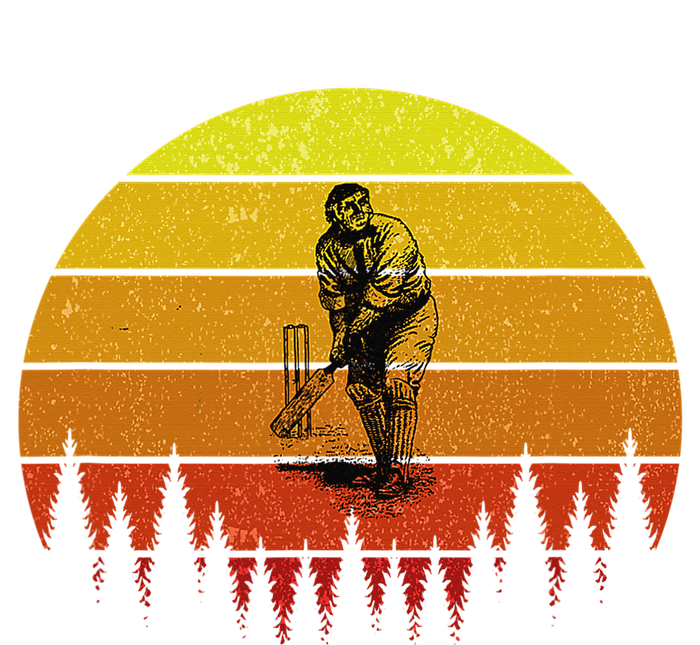 Retro Vintage Cricket Player Sports Lover Team Coach T-Shirt