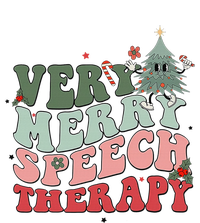 Very Merry Speech Therapist Christmas SLP Xmas Therapy T-Shirt