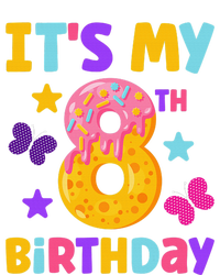 Sweet Donut It's My 8th Birthday Shirt 8 Years Old Funny Tall Hoodie