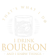 That's What I Do I Drink Bourbon And I Know Things Vintage Full Zip Hoodie