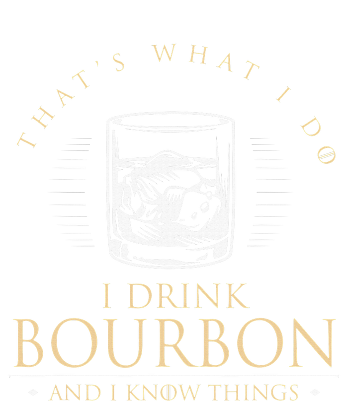 That's What I Do I Drink Bourbon And I Know Things Vintage Full Zip Hoodie