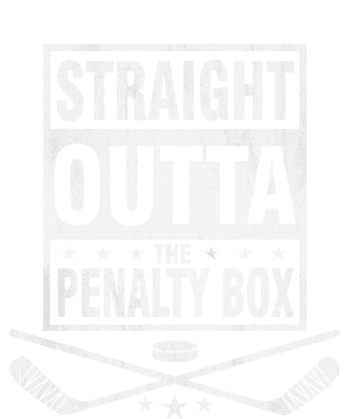 Funny Ice Hockey Straight Outta The Penalty Box Hockey Lover Tie Dye Hoodie