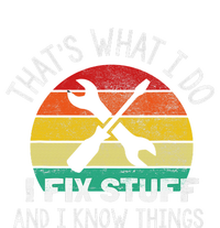 That's What I Do I Fix Stuff And I Know Things Bumper Sticker