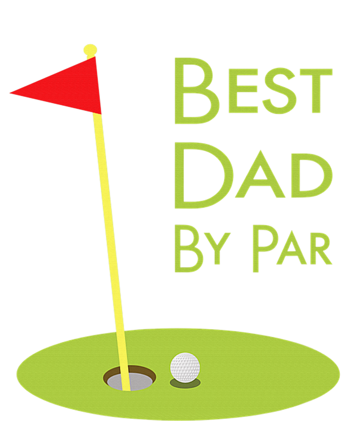 Best Dad By Par Golf Themed Design For Golfing Dad Golfer Daily Commute Backpack