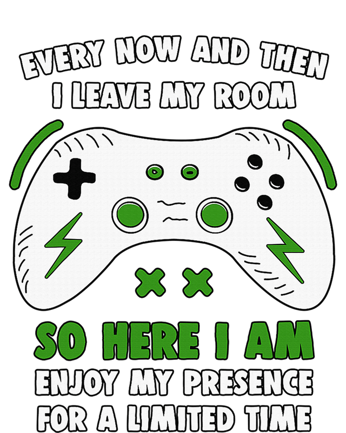 Funny Gamer Every Now And Then I Leave My Room Gaming T-Shirt