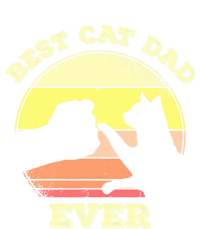 Best Cat Dad Ever Cute Cat Lover Funny Women’s Perfect Tri Rocker Tank