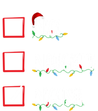 Nice Naughty Niceish Niceish Funny Christmas List T-Shirt