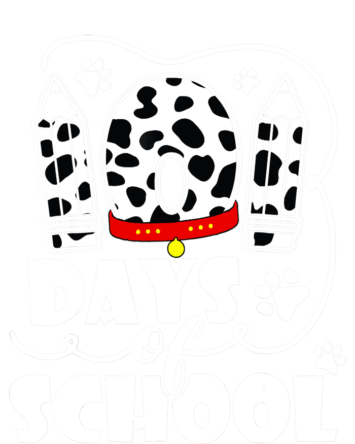 101 Days Of School Dalmatian Dog 100 Days Smarter T-Shirt