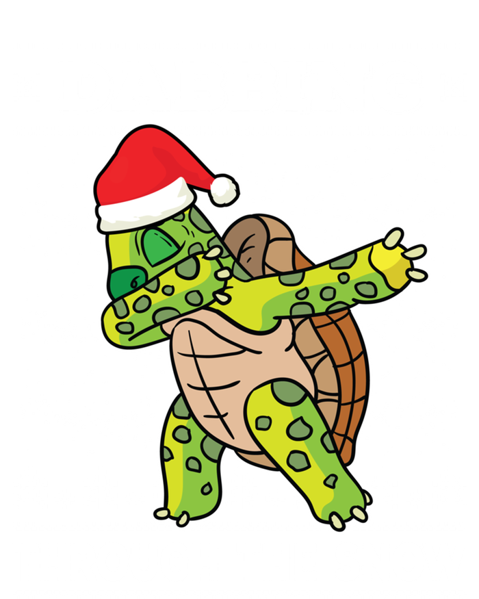 Dabbing Through The Snow Dab Turtle Ugly Christmas Sweater Great Gift Baby Bodysuit