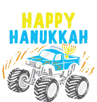  Happy Hanukkah Monster Truck Jew Funny Sweatshirt