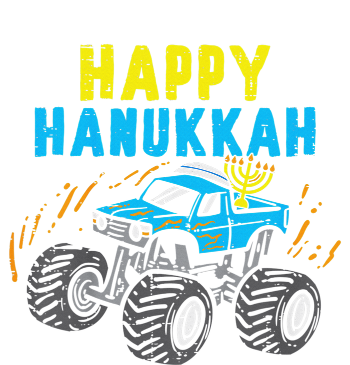  Happy Hanukkah Monster Truck Jew Funny Sweatshirt