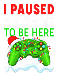 I Paused My Game Christmas Funny Ugly Sweater for Gamer  Performance Sprint T-Shirt