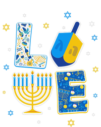 Love Cute Hanukkah Decorations Dreidel Menorah Chanukah  T-Shirt