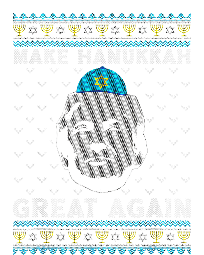 Make Hanukkah Great Again Trump Jewish Ugly Chanukah Sweater  T-Shirt