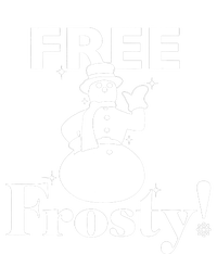 Free Frosty Snowman Christmas Xmas Holiday Trending T-Shirt