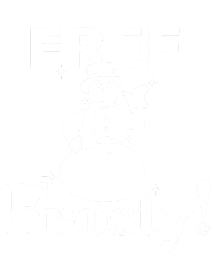 Free Frosty Snowman Christmas Xmas Holiday Trending T-Shirt