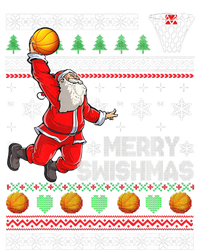 Merry Swishmas Ugly Christmas Basketball Christmas  Women's T-Shirt