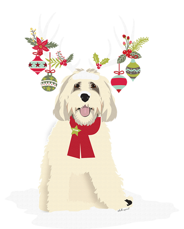 Goldendoodle Christmas Tree Light Pajama Dog Xmas Sustainable Beanie