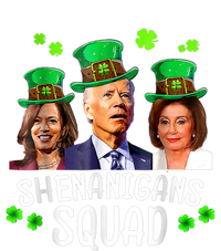 Shenanigans Squad Anti Biden Shamrock St Patrick's Day Funny Long Sleeve Pajama Set