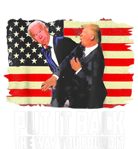 Put It Back The Way You Found It Funny Trump Slap Biden Button