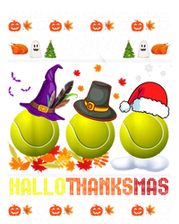 Happy Hallothanksmas Tennis Halloween Thanksgiving Xmas Gift Sweatshirt