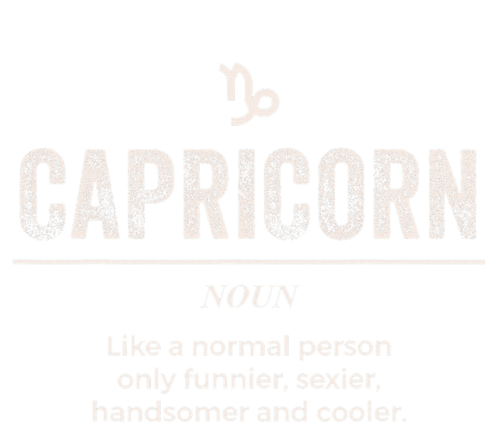 Funny Capricorn Horoscope Definition for Astrologers T-Shirt