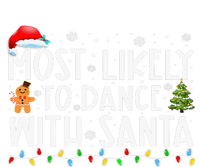 Most Likely To Dance With Santa Family Xmas Holiday Sustainable Knit Beanie