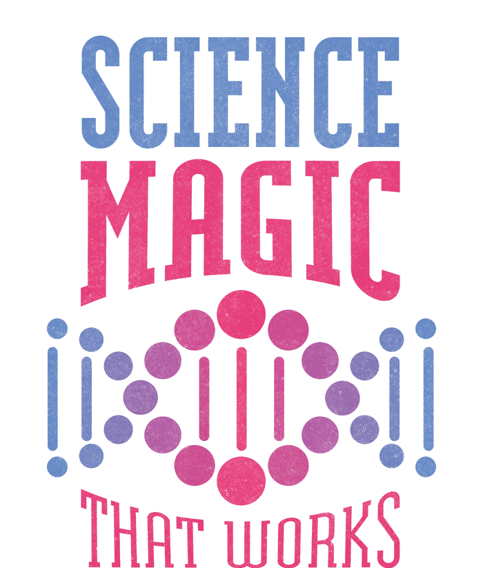 Science Magic That Works Women's Tri-Blend 3/4-Sleeve Raglan Shirt