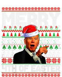 Funny Santa Joe Biden Merry 4th Of Easter Ugly Christmas Magnet