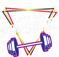 Lets Get Physical Gym Fitness 80's Workout Tall Hoodie