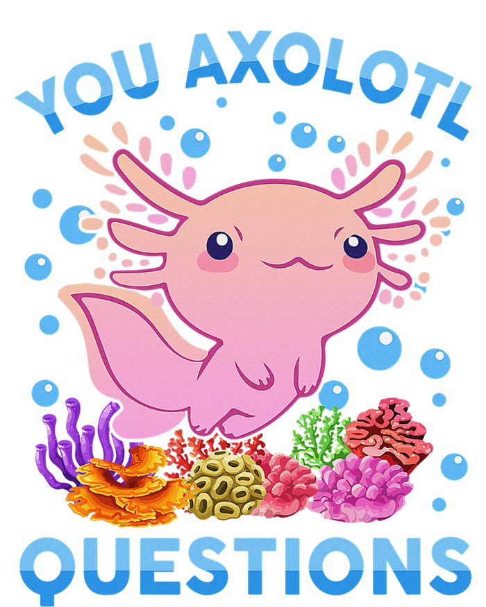 Axolotl Shirt You Axolotl Questions Pink Cute  Toddler Hoodie