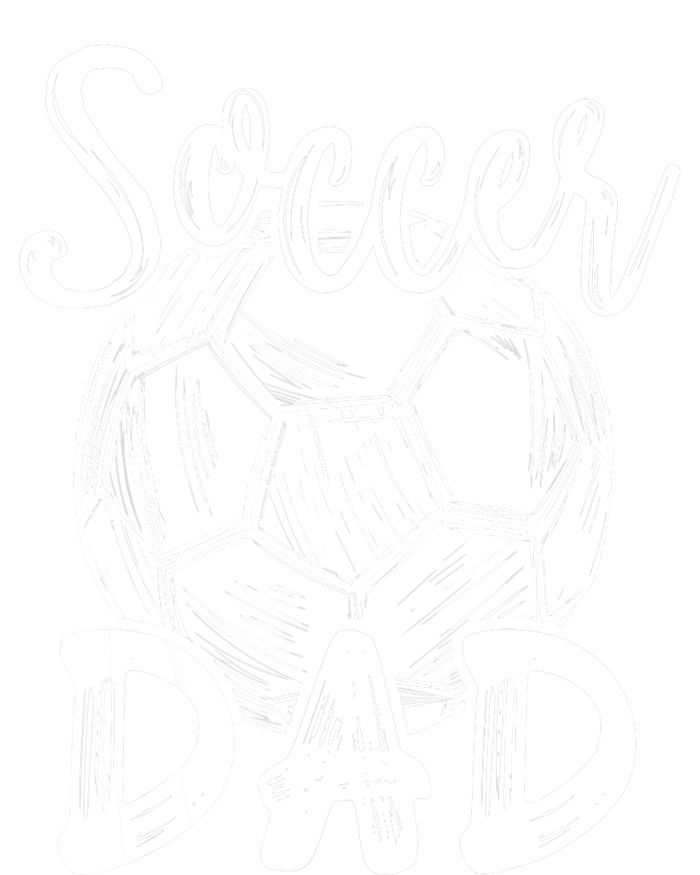 Soccer Dad For Family Matching Team Player Soccer Ball T-Shirt