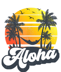 Aloha Hawaii Hawaiian Island Palm Trees Beach Vacation T-Shirt