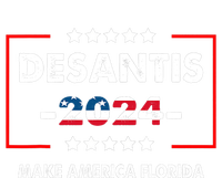 Make America Florida, DeSantis 2024 Election America Flag Valucap Bio-Washed Visor