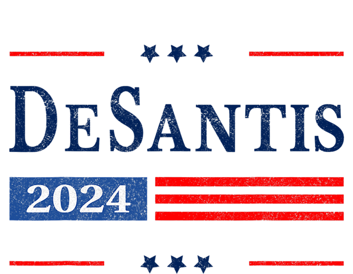 Ron Desantis 2024 For President American Flag Vintage Pro Platinum Collection Golf Towel