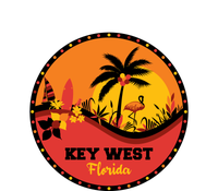 Key West Circular Logo Premium T-Shirt