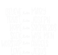 Believe Like Mary Trust Like Joseph Hope Like Shepherds T-Shirt