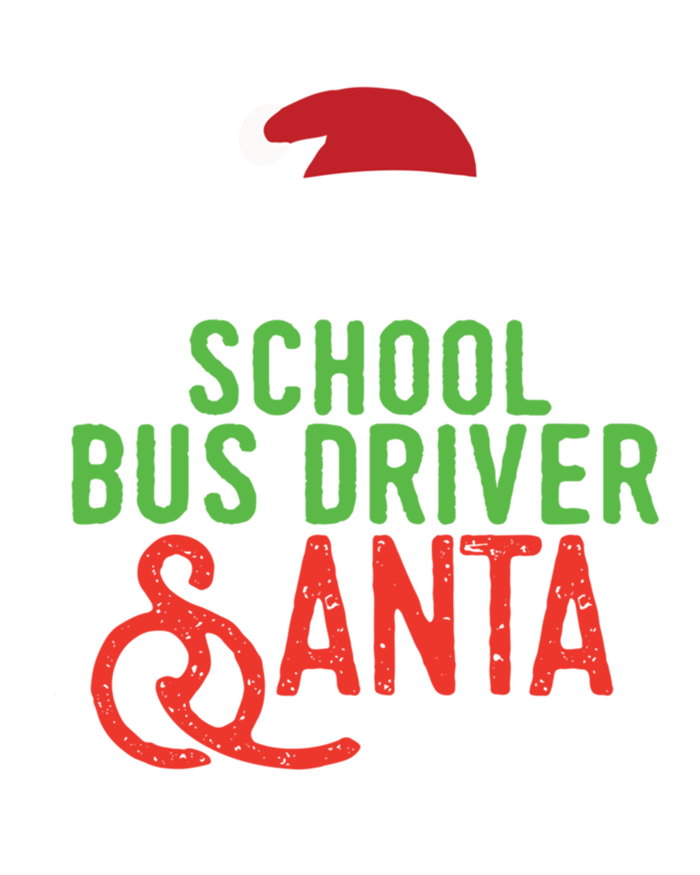 Be Nice To The School Bus Driver Santa Is Watching Xmas Gift Sweatshirt