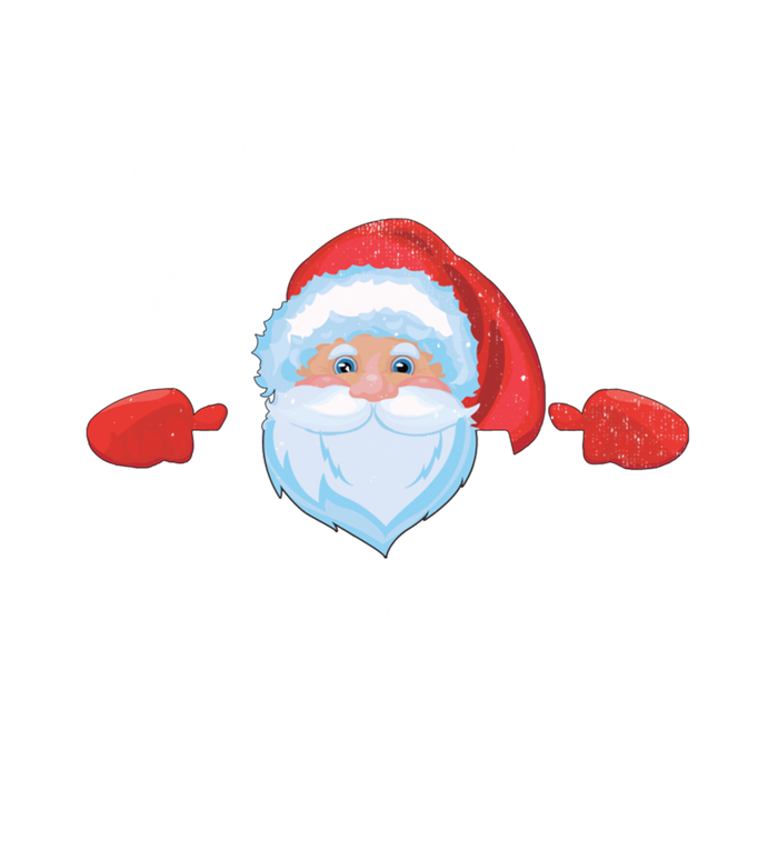 Be Nice To The Teacher Santa Is Watching Great Gift Women's Racerback Tank