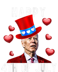 Happy 4th Of July Confused Funny Joe Biden Valentine's Day T-Shirt