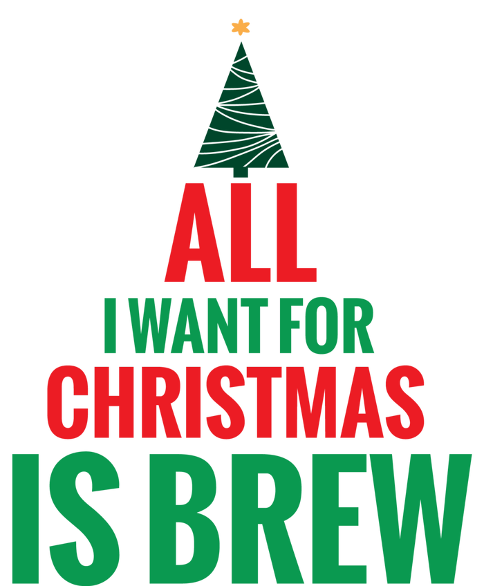 All I Want For Christmas Is Brew Valucap Bio-Washed Visor