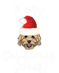 Merry Christmas Goldendoodle Funny Dog Gift Sustainable Knit Beanie