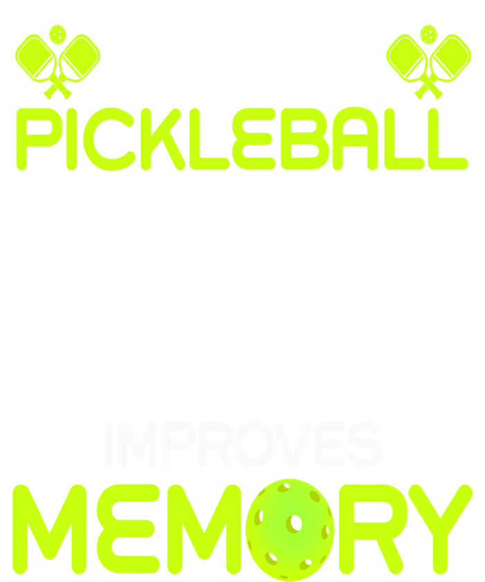 Playing Pickleball Improves Memory Dink Player Cooling Performance Crew T-Shirt